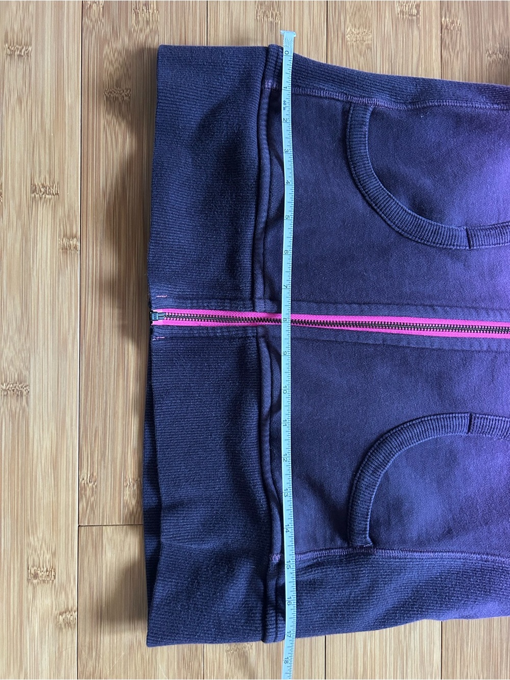 Lululemon Pink & Purple Ombre Full-Zip Scuba Hoodie - Picture 7 of 10
